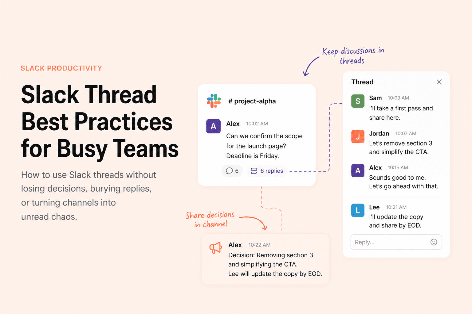 Slack Thread Best Practices for Busy Teams